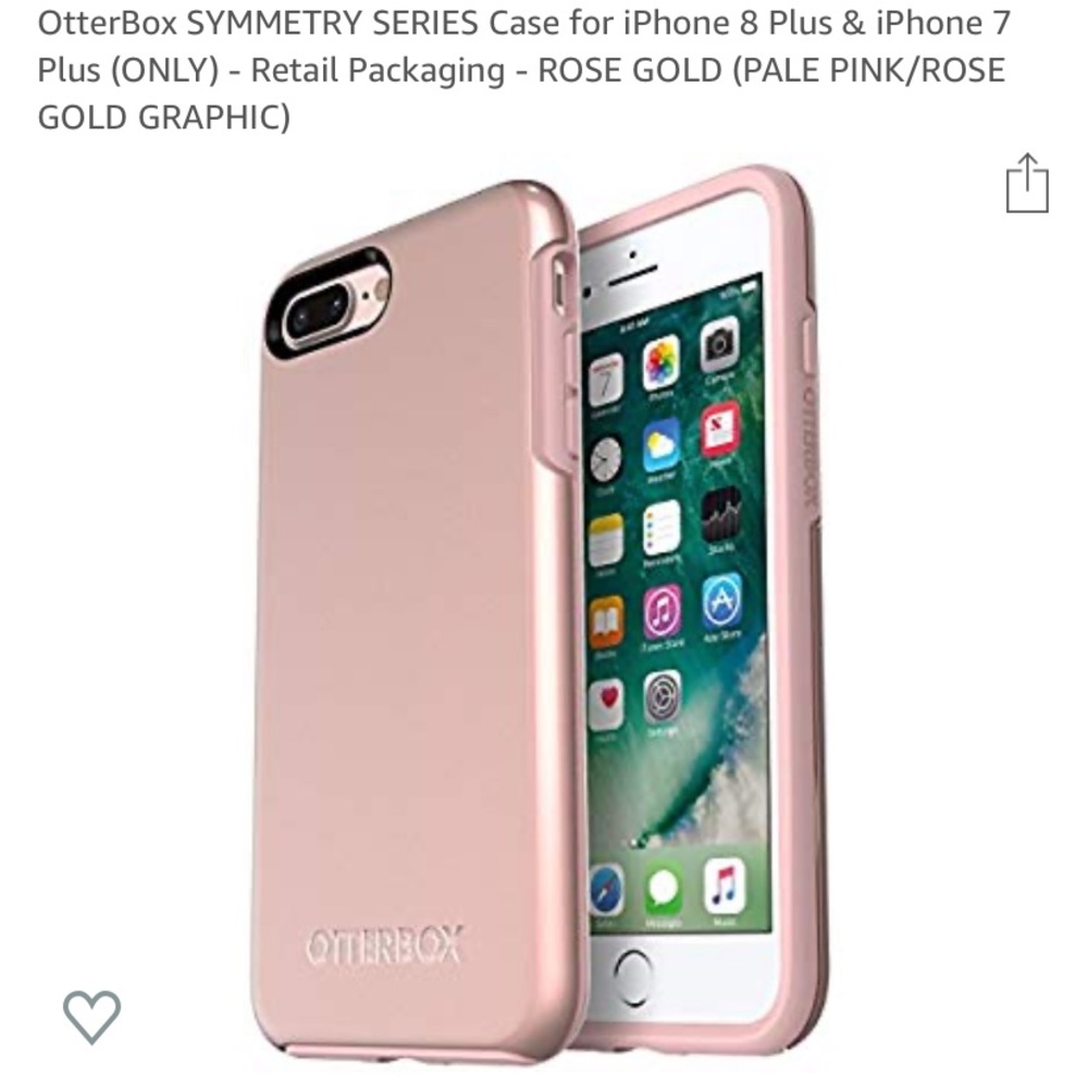 OtterBox Pink Symmetry Series Case iPhone 7/8 Plus